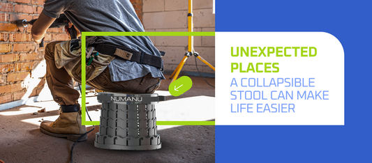 Unexpected Places a Collapsible Stool Can Make Life Easier