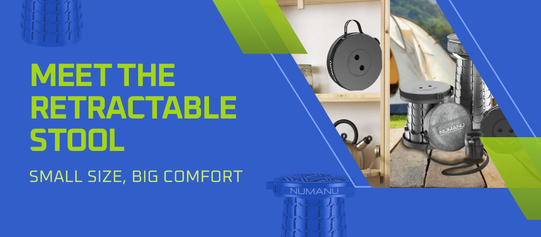 Meet the Retractable Stool: Small Size, Big Comfort