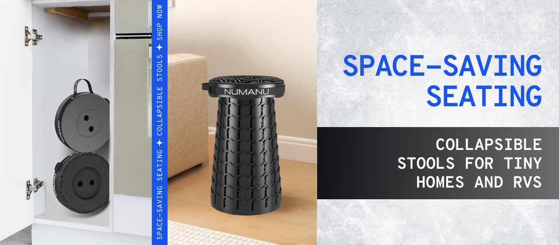 Space-Saving Seating: Collapsible Stools for Tiny Homes and RVs
