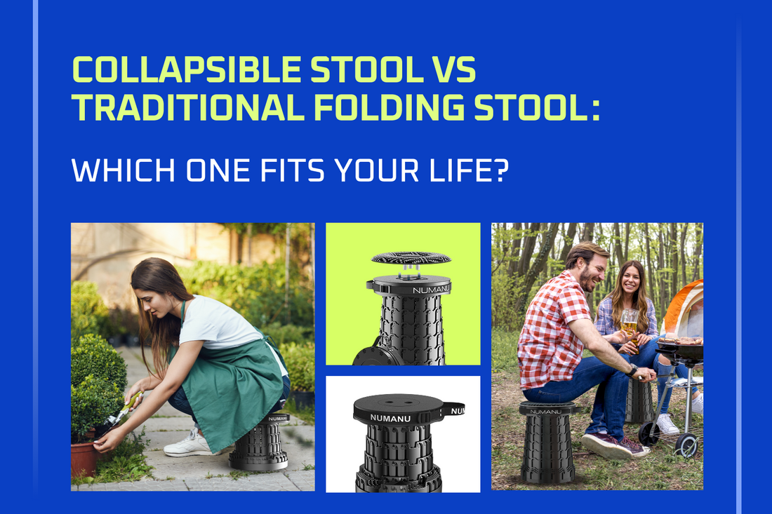Collapsible Stool vs Traditional Folding Stool