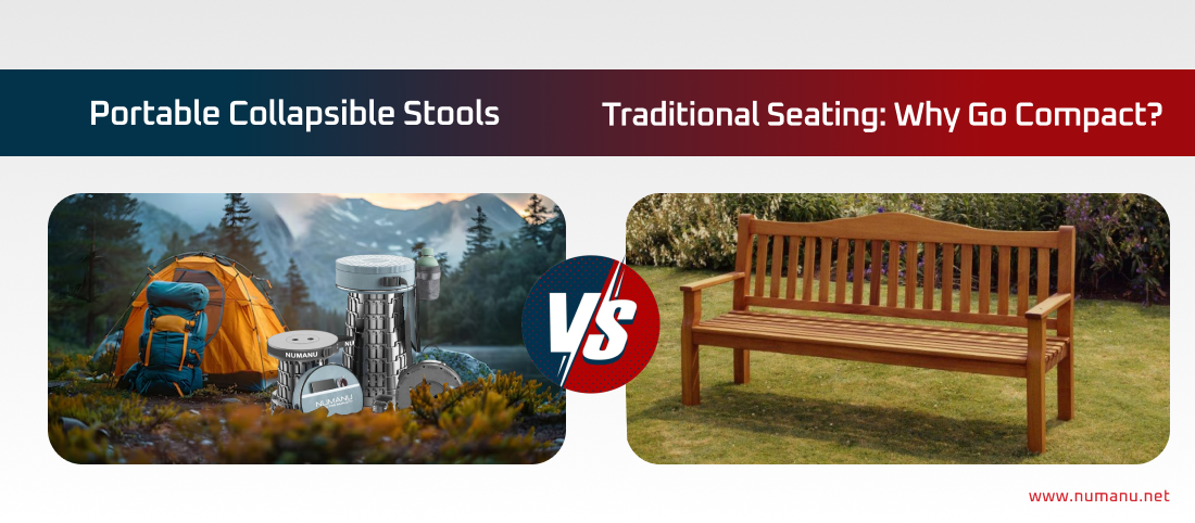 Portable Collapsible Stools vs. Traditional Seating: Why Go Compact?